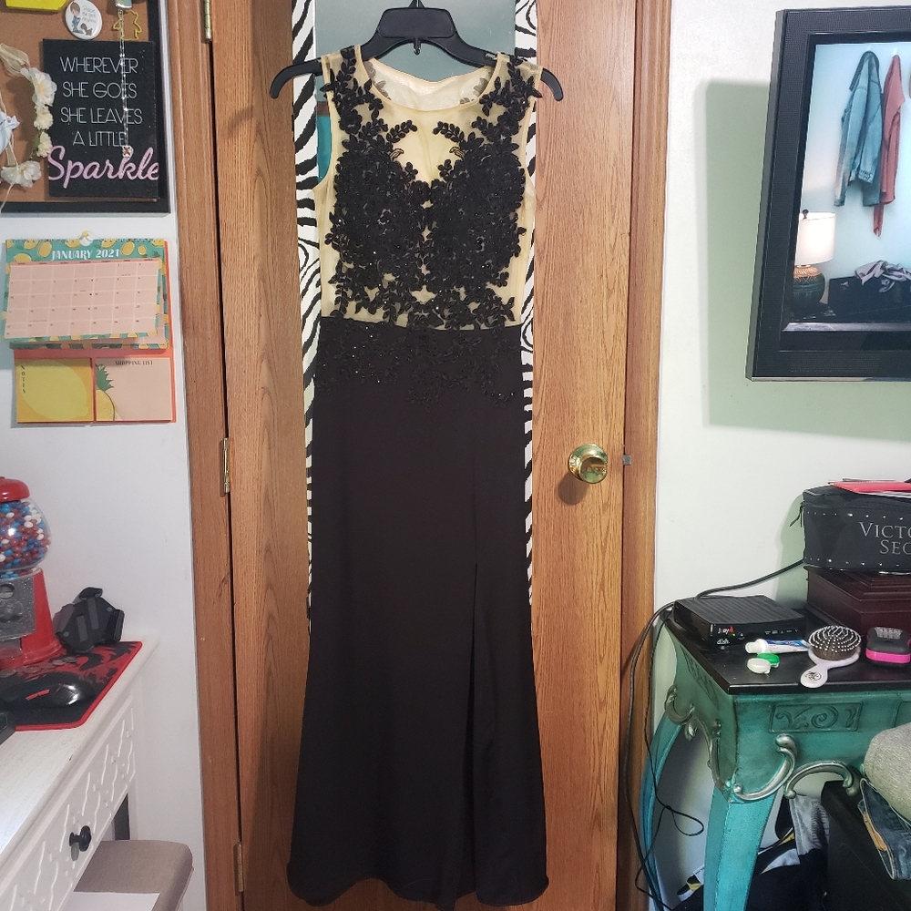 Black formal dress